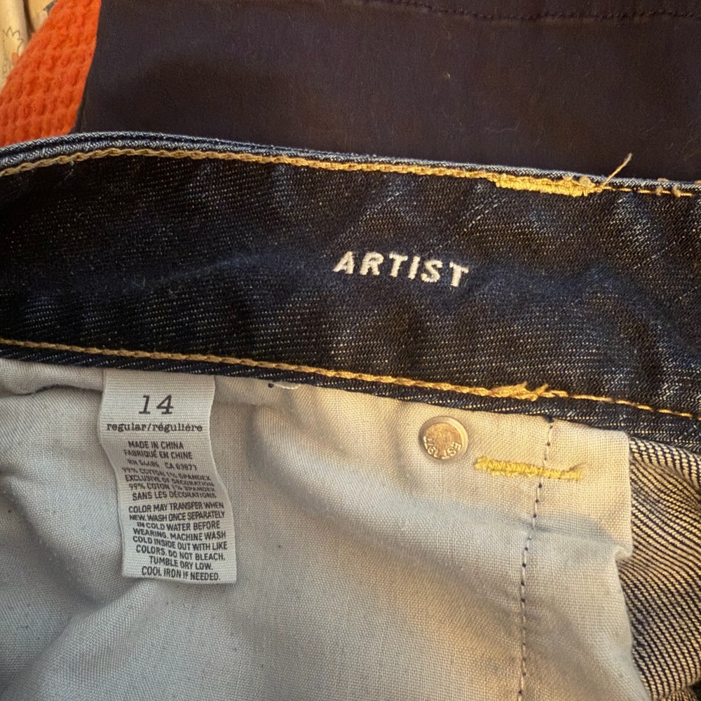 American Eagle Outfitters Women's Boot Cut Jeans - Dark Blue